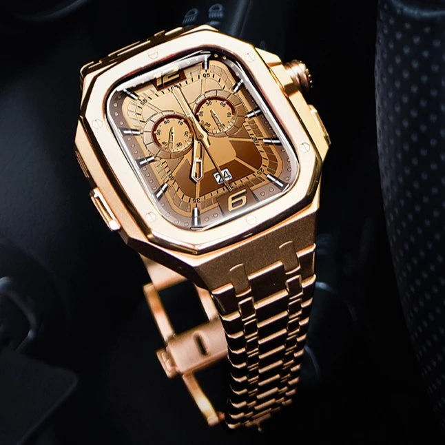 Luxury Watch Kit - Luxuriöses Modifikations-Mod-Kit für Apple Watch Ultra