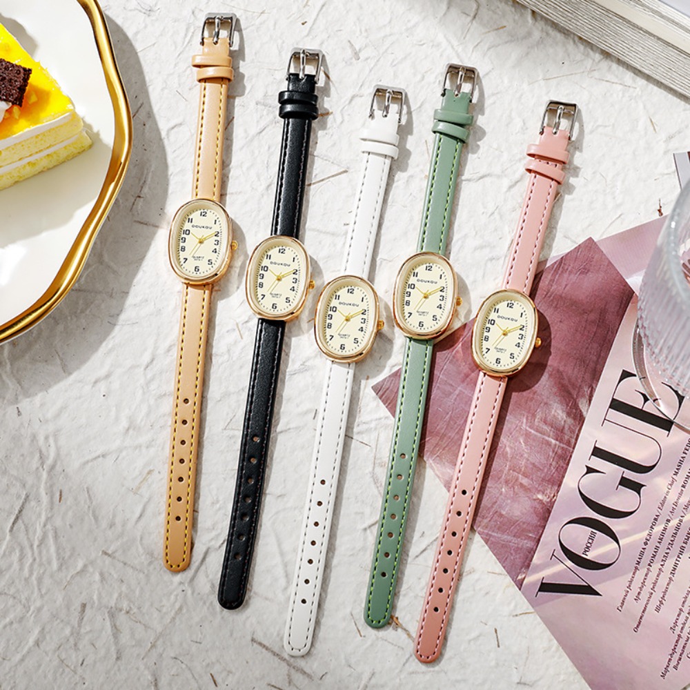 Luxury Watch Strap - Luxus Oval Zifferblatt Frauen Uhren Mode