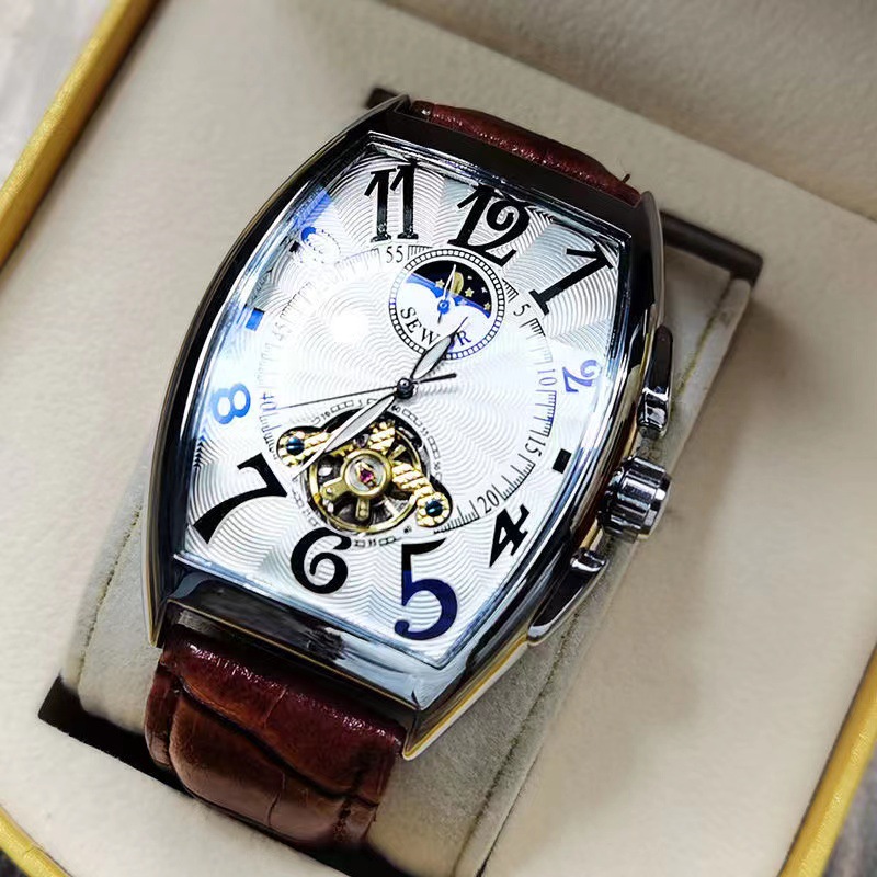 Seiko Watch Prospex - SEWOR Mechanische Uhr Männer Gold Tourbillon