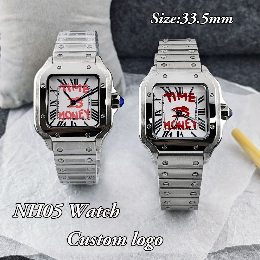 Luxury Watch Square - Neue NH05 Square Watch Time is