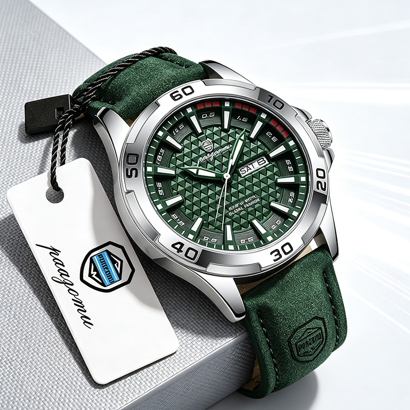 Luxury Watch Magazine - PAAZOMU Luxusmarke Herrenuhren Mode Quarz Herren