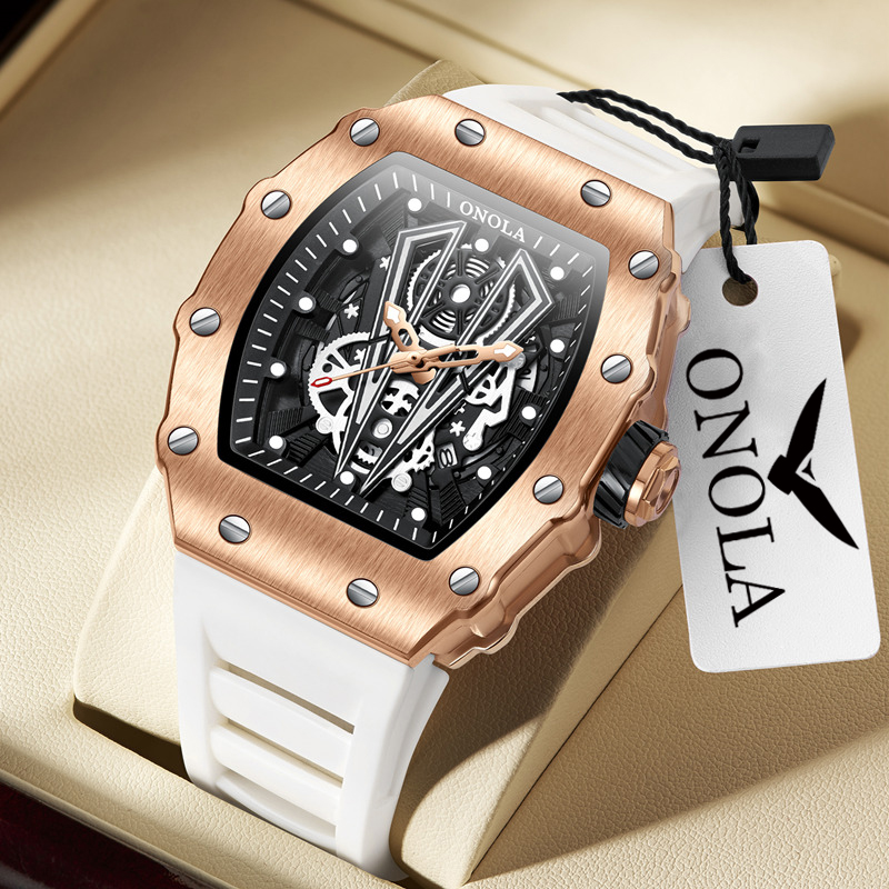Luxury Watch Magazine - ONOLA 3826 Marke Sport Luxus Tonneau