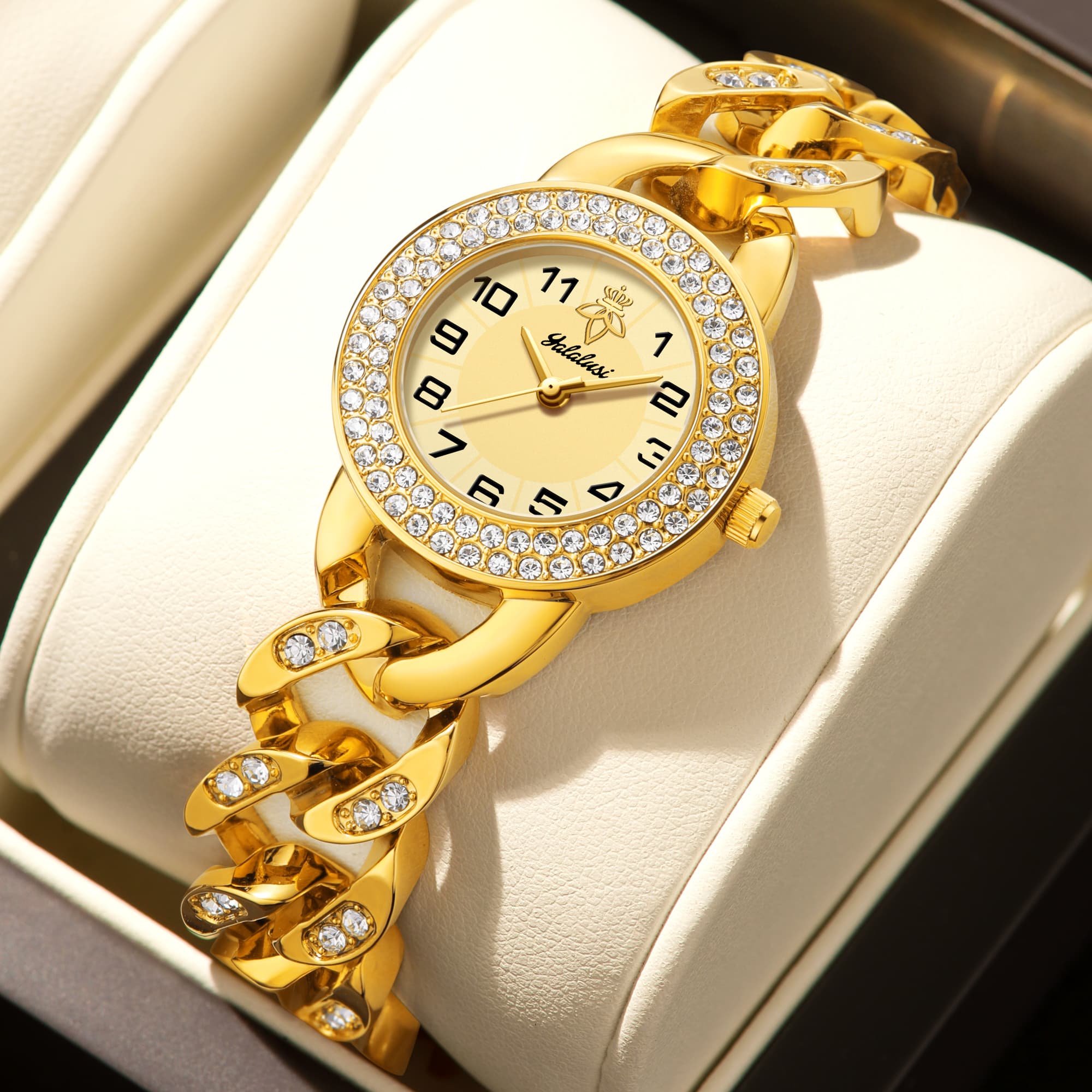 Luxury Watch List - YaLaLuSi Stilvolle Luxus-Armbanduhr für Damen mit