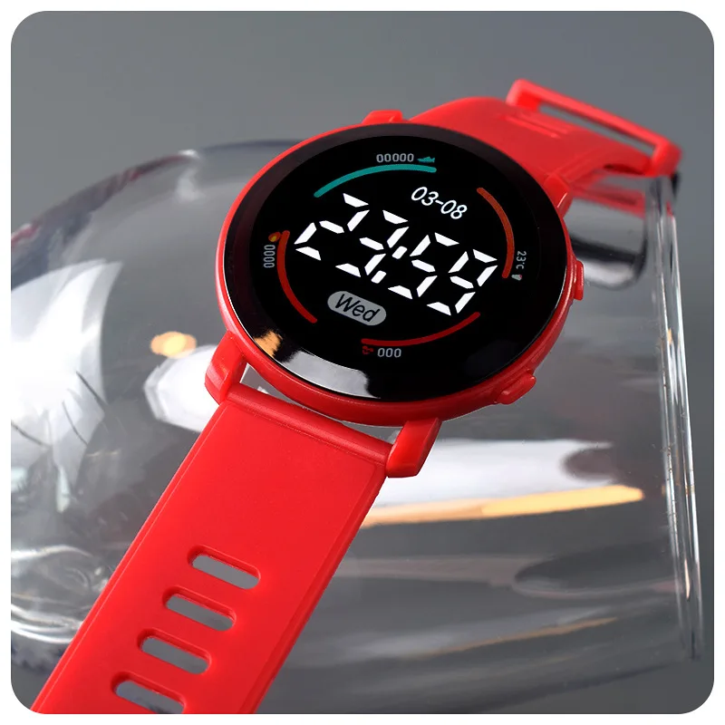 Perpetual Calendar Watch - Kinderuhr Sport LED Digitaluhren Wasserdichte elektronische