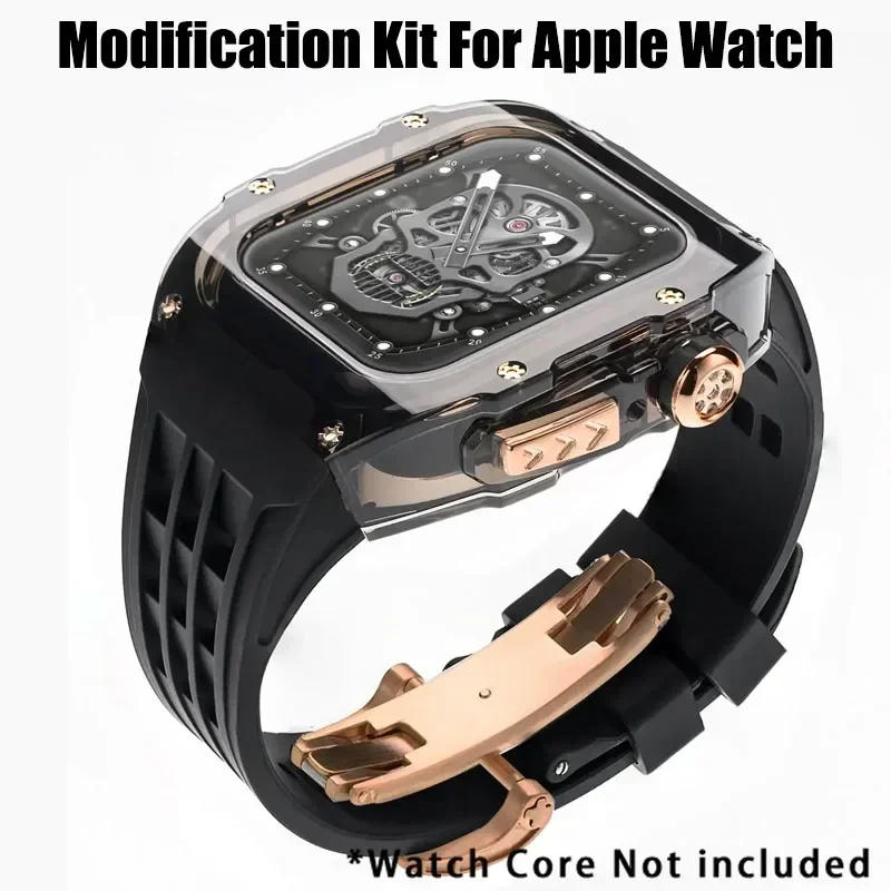 Luxury Watch Kit - Luxus-Gletscher-Modifikation skit für iwatch Serie 8