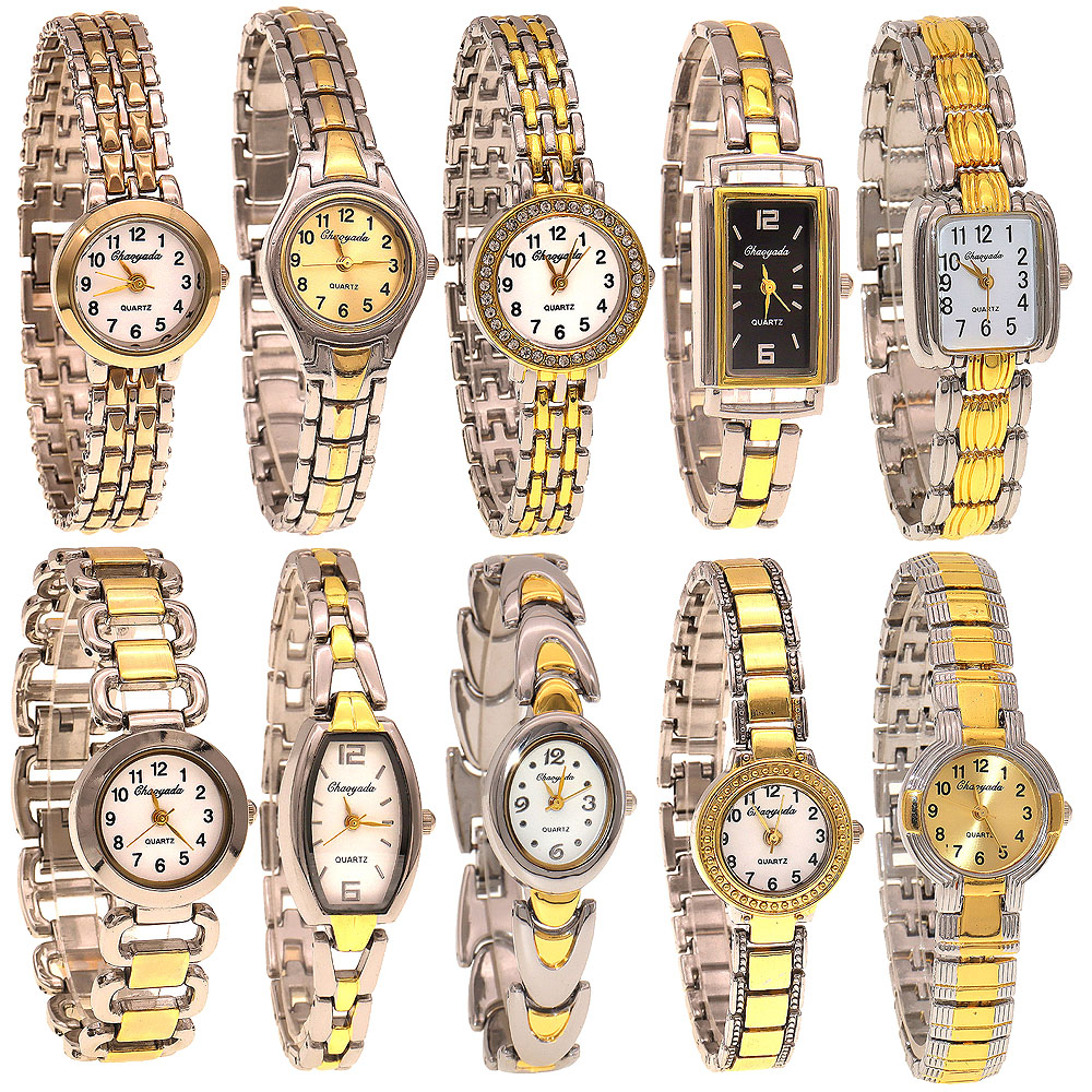 Luxury Watch Strap - 10 Stück/Set, Gemischte Elegante Damenuhren Luxus-Armbanduhren