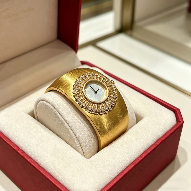 Luxury Watch Drawing - Cameo Vintage Light Luxury Italienische Zeichnungs-