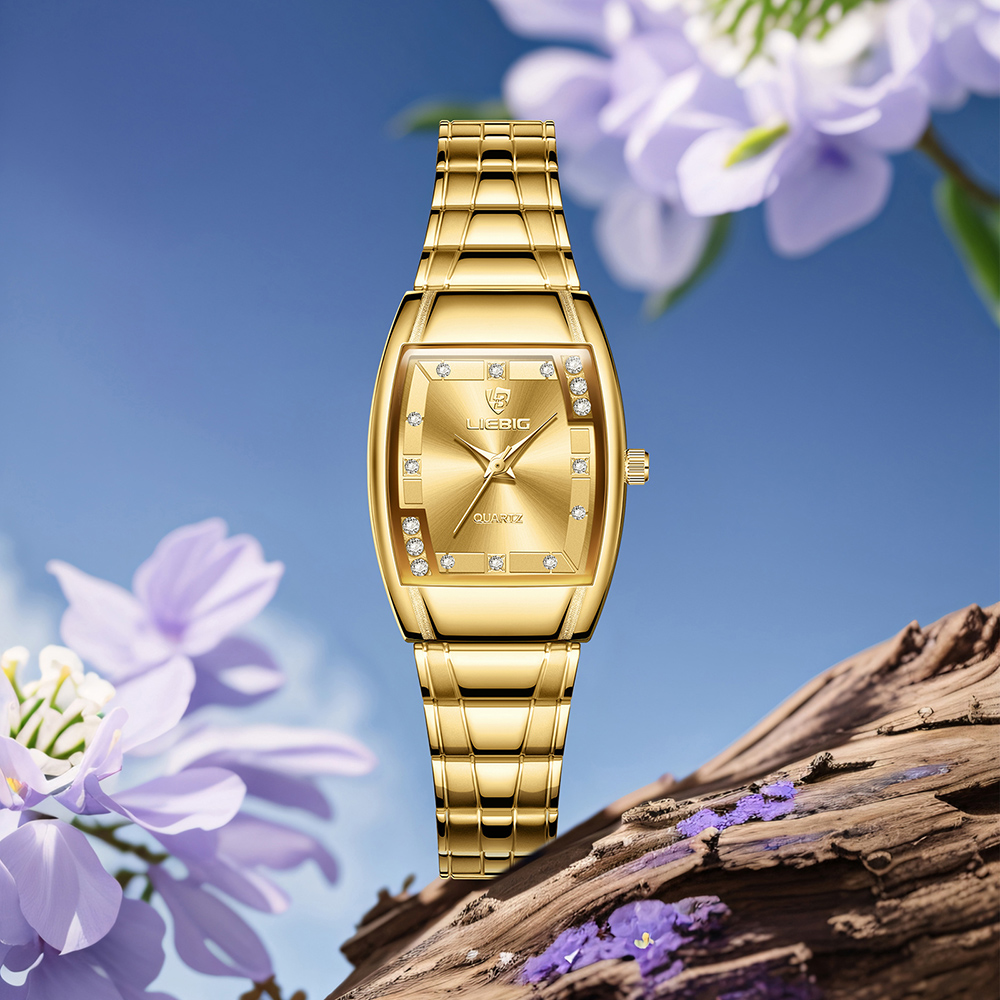 Luxury Watch List - LIEBIG Luxus-Quarzuhren für Damen, modisch, Outdoor,