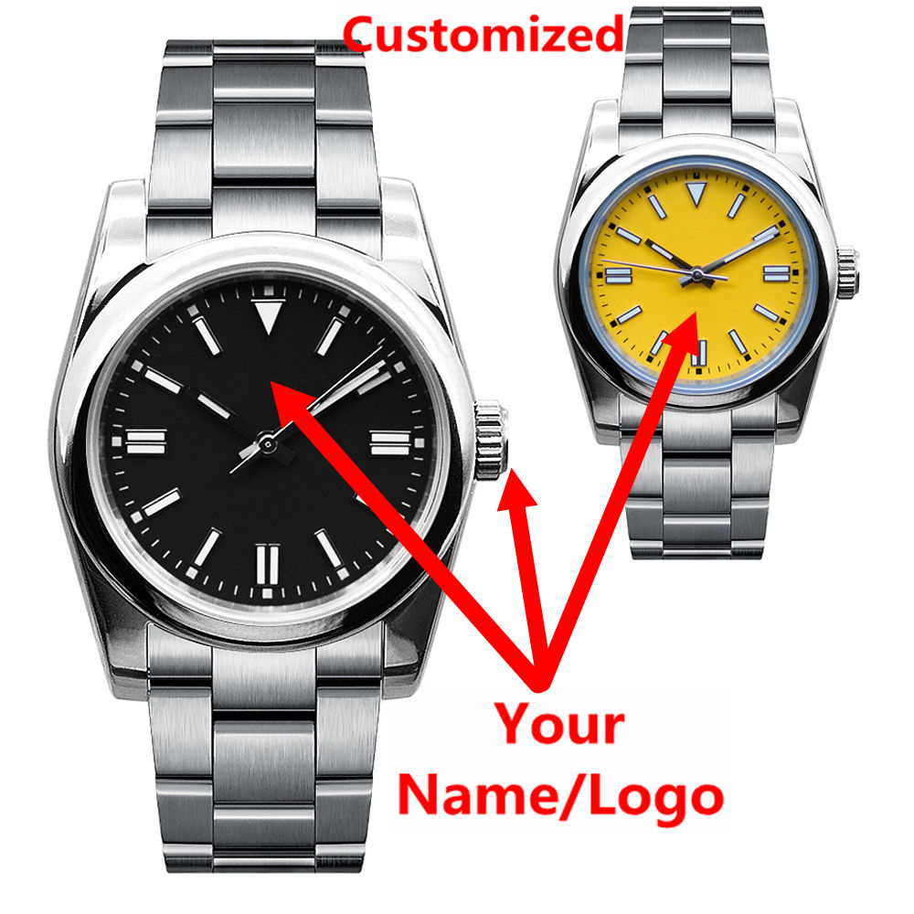 Luxury Watch Strap - Herrenuhr mit individuellem Logo, Saphirglas, luxuriöse