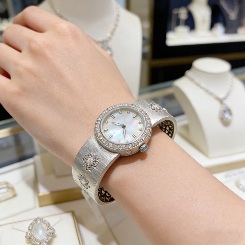 Luxury Watch Drawing - Cameo Hochwertige Verarbeitung 925 Silber Offene