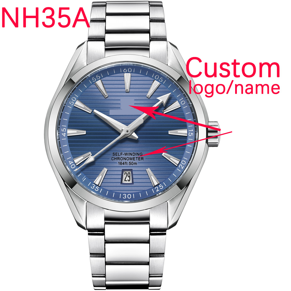 Luxury Watch Strap - Luxus NH35 Movt Individuelles Logo 41mm