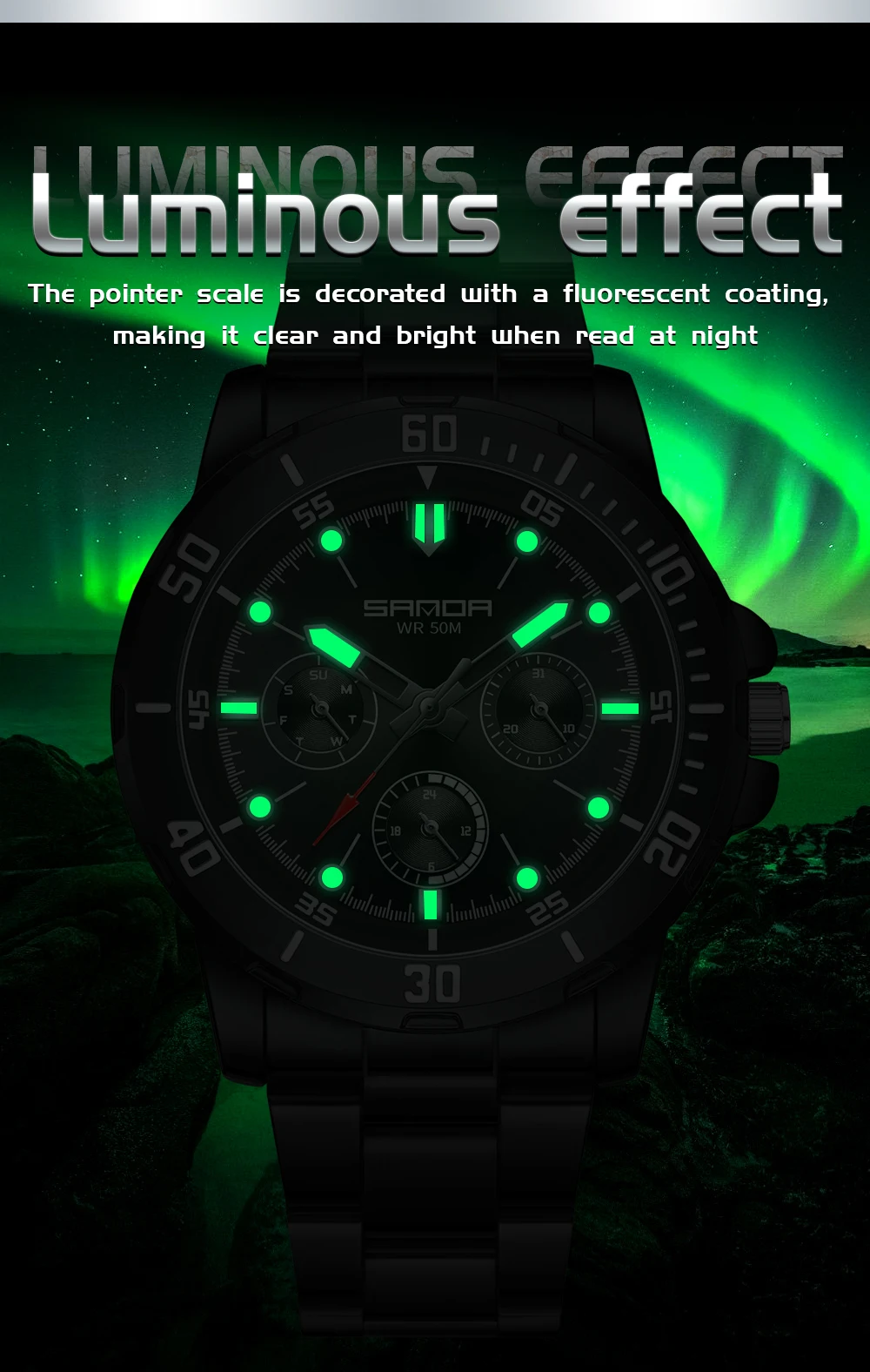 SANDA 3265 3266 Herren Elektro – Luxury Watch Store Bewertung und Preis