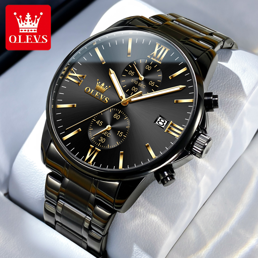 OLEVS 2886 Klassische schwarze – Luxury Watch Manufacturers Bewertung und Preis