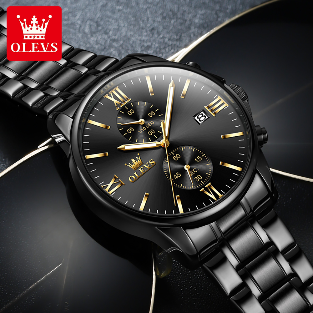 OLEVS 2886 Klassische schwarze – Luxury Watch Manufacturers Bewertung und Preis