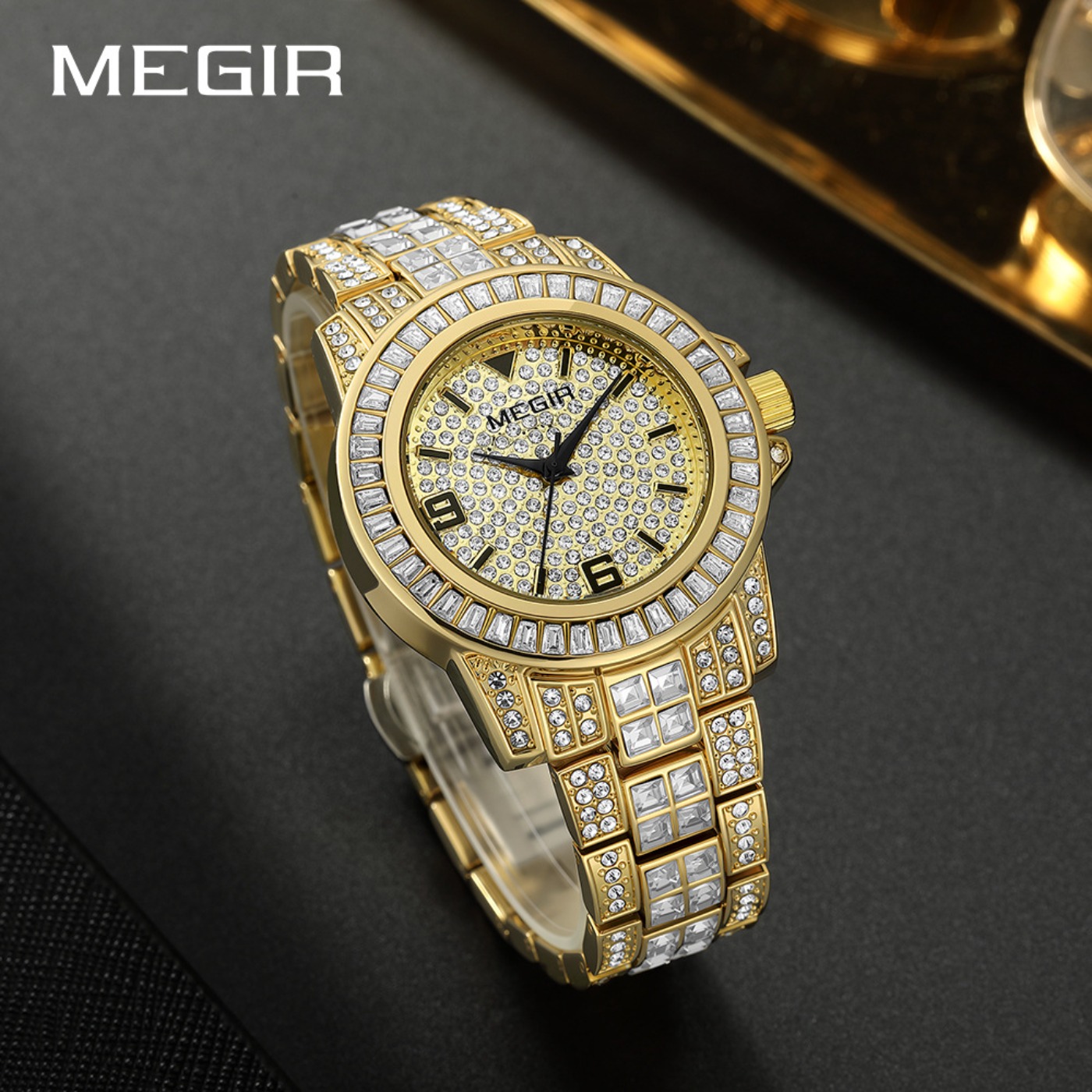 MEGIR Luxus Diamant-Uhren Unis – Luxury Watch Strap Bewertung und Preis