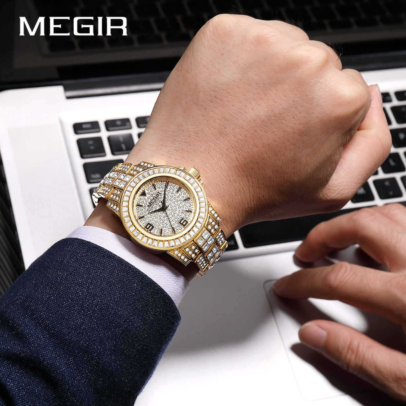 MEGIR Luxus Diamant-Uhren Unis – Luxury Watch Strap Bewertung und Preis
