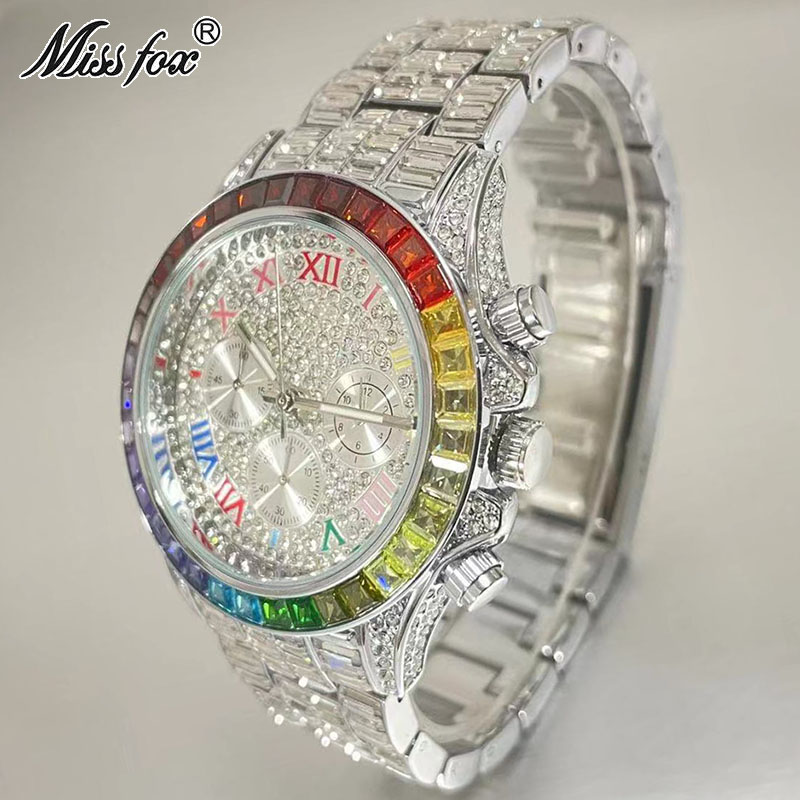 Missfox Luxus gefrorene Uhr fü – Luxury Watch Magazine Bewertung und Preis