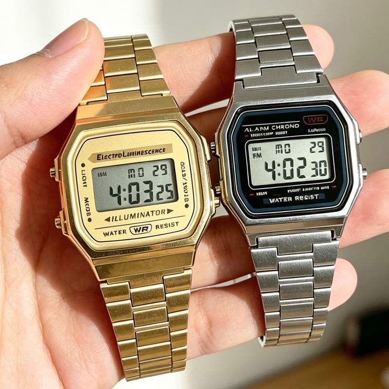 F91W Banduhr, wasserdicht, Ret – Perpetual Calendar Watch Bewertung und Preis