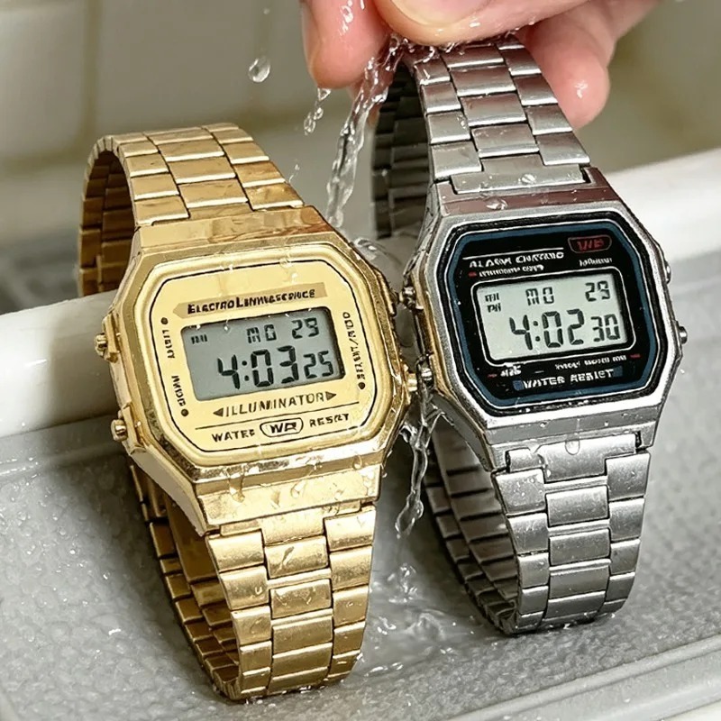 F91W Banduhr, wasserdicht, Ret – Perpetual Calendar Watch Bewertung und Preis