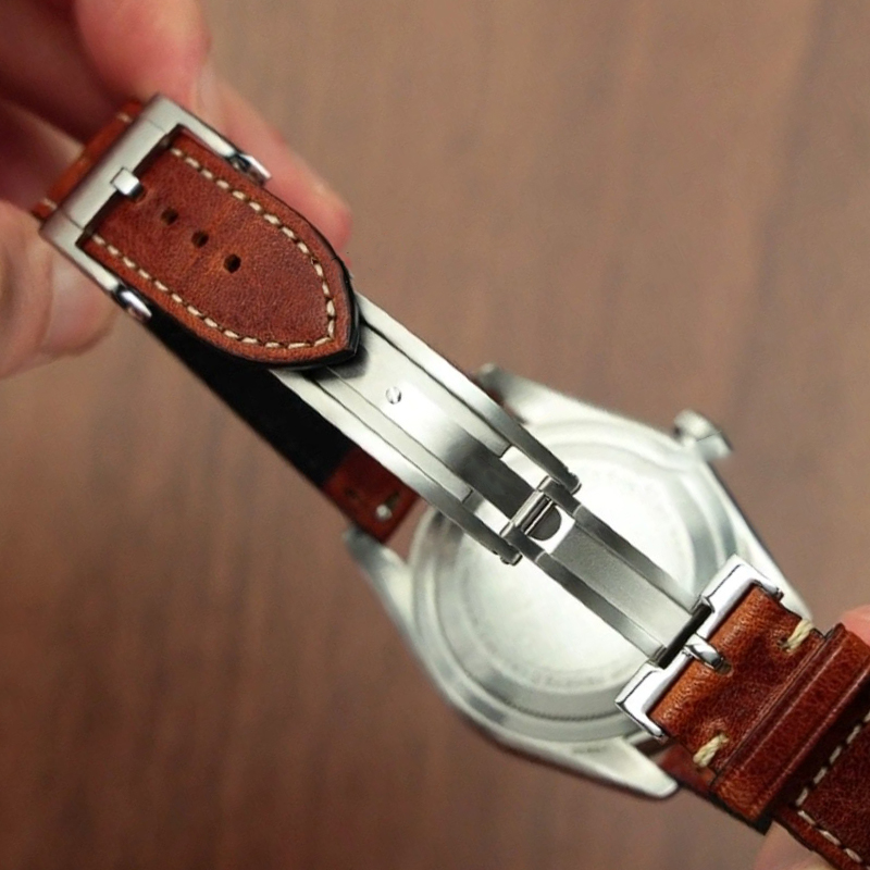 NEUER luxuriöser Faltschließe- – Luxury Watch Strap Bewertung und Preis