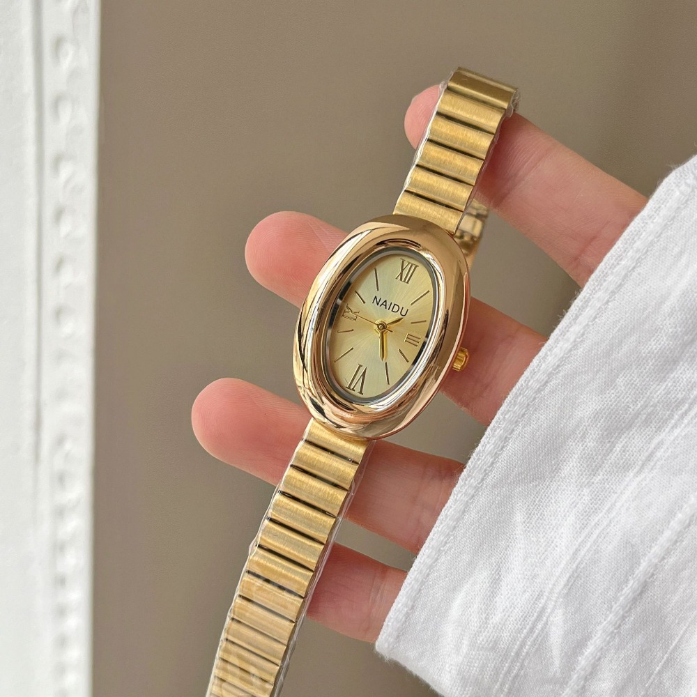 Luxus Marke Gold Oval Frauen Q – Luxury Watch Strap Bewertung und Preis