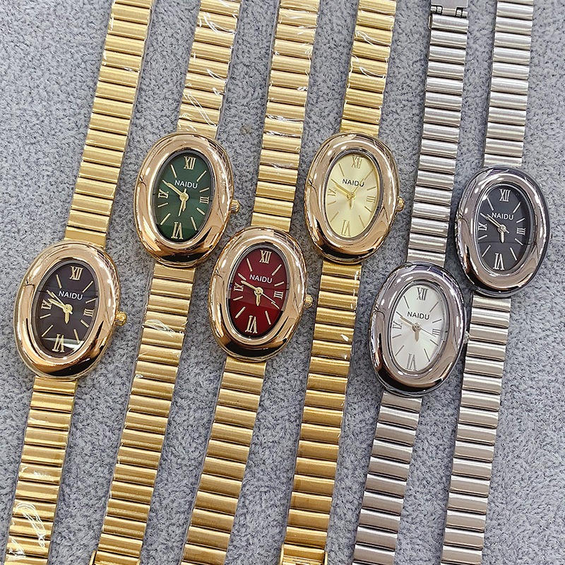 Luxus Marke Gold Oval Frauen Q – Luxury Watch Strap Bewertung und Preis