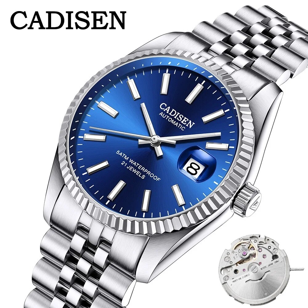 CADISEN Männer Mechanische Uhr – Rolex Watch Datejust Bewertung und Preis