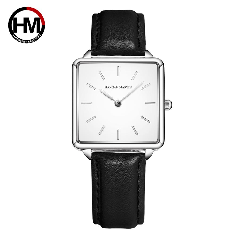 Echte Lederband Japan Quarz Be – Luxury Watch Square Bewertung und Preis