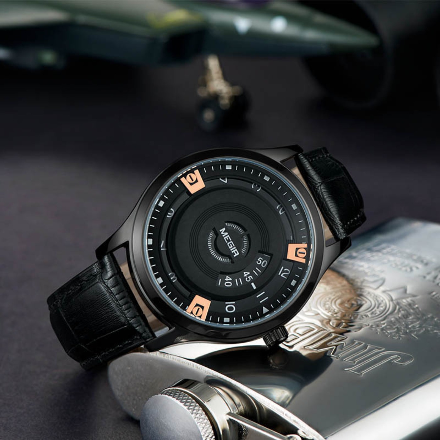 MEGIR Herrenuhren Luxus Ledera – Luxury Watch Strap Bewertung und Preis