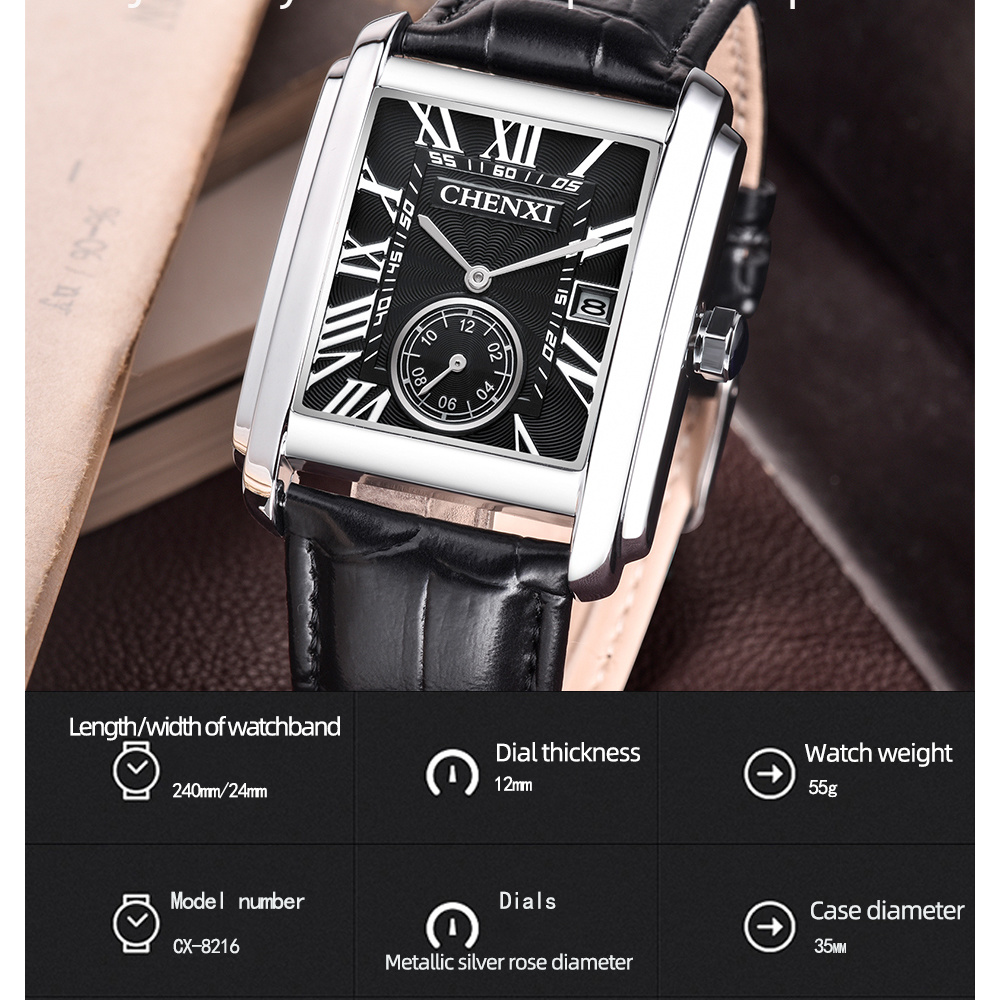 CHENXI 8216 Mode Klassische Qu – Luxury Watch Magazine Bewertung und Preis
