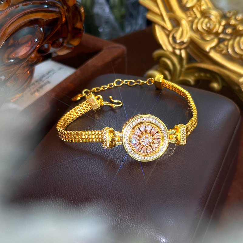 Sandgoldfarbenes, luxuriöses D – Luxury Watch Service Bewertung und Preis