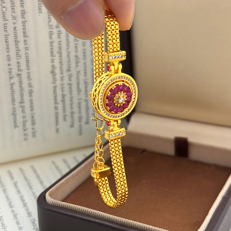 Sandgoldfarbenes, luxuriöses D – Luxury Watch Service Bewertung und Preis