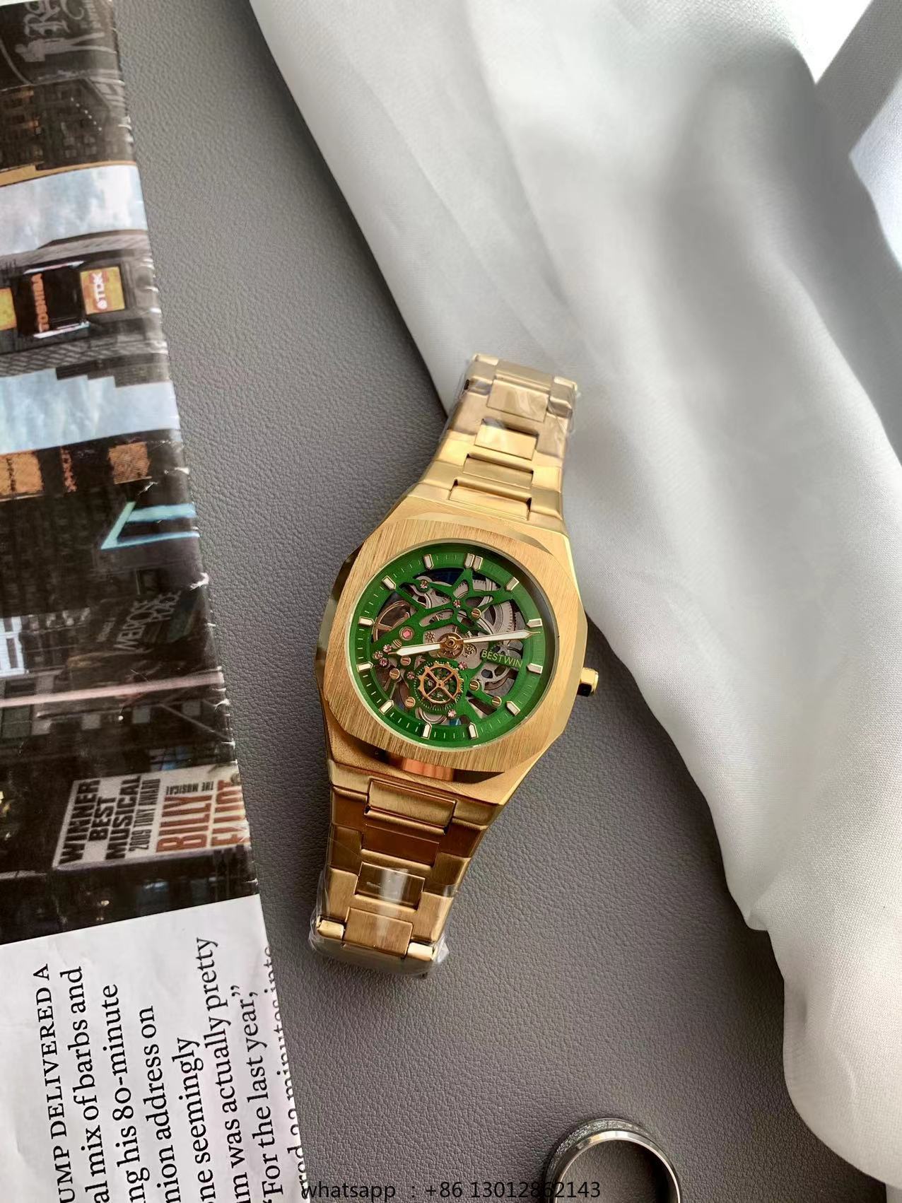 Stahlband, wasserdicht, person – Luxury Watch Square Bewertung und Preis