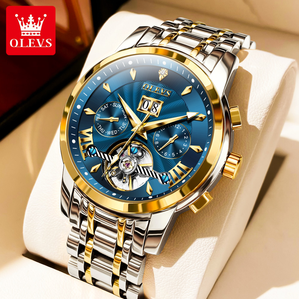 OLEVS 9965 Herrenuhr, klassisc – Rolex Watch Datejust Bewertung und Preis