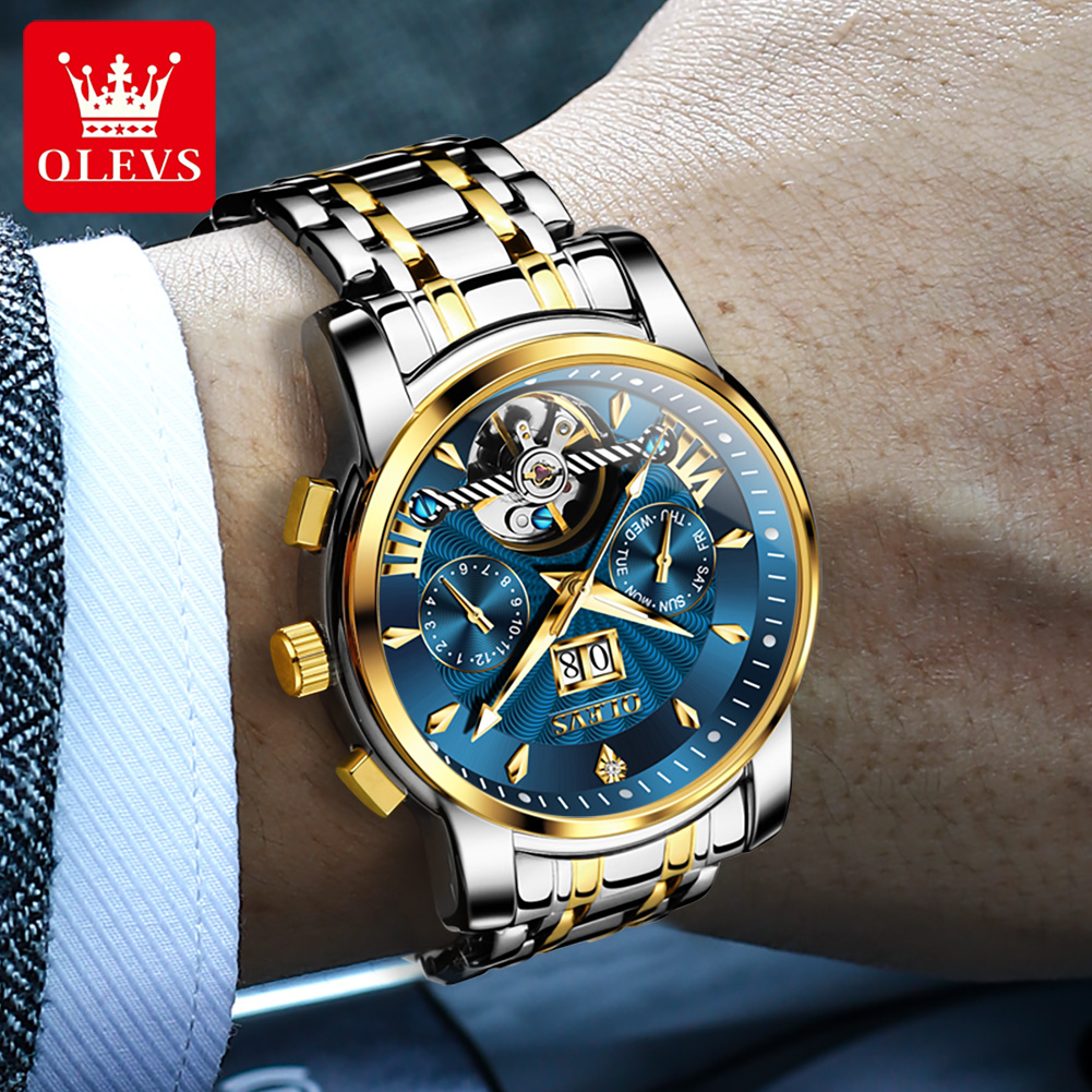 OLEVS 9965 Herrenuhr, klassisc – Rolex Watch Datejust Bewertung und Preis