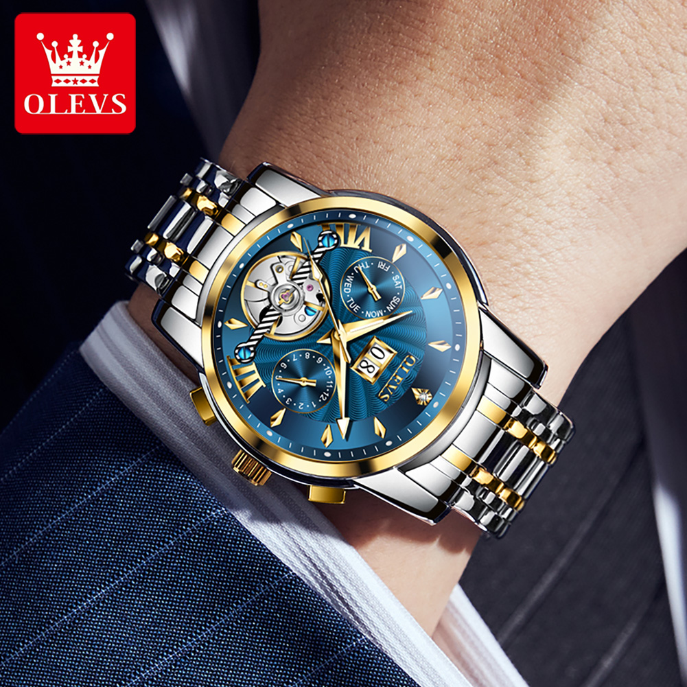 OLEVS 9965 Herrenuhr, klassisc – Rolex Watch Datejust Bewertung und Preis