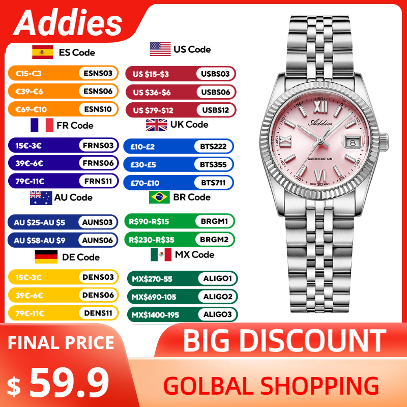 Addies Luxus-Damenuhr, Saphirg – Perpetual Calendar Watch Bewertung und Preis
