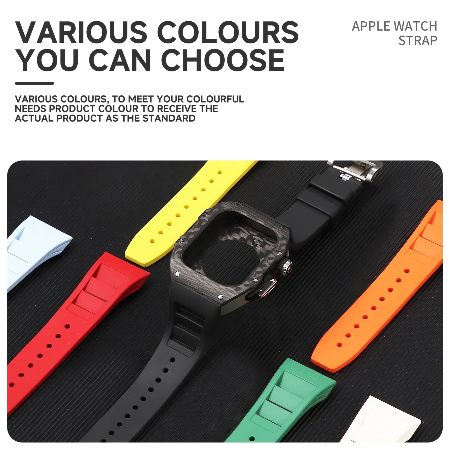 Carbonfaser-Gehäuse für Apple  – Luxury Watch Kit Bewertung und Preis