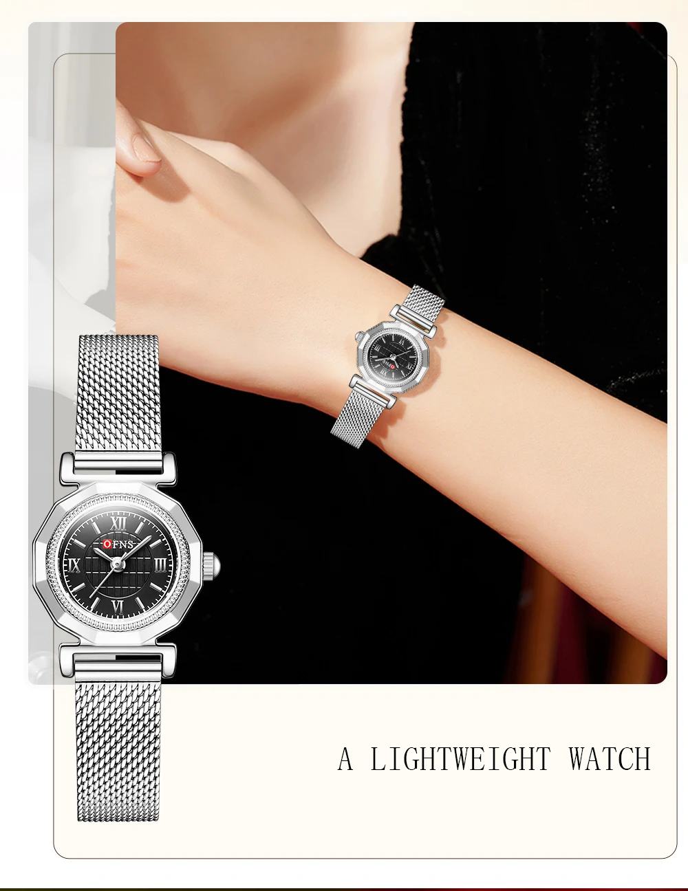 OFNS 1555 Lässige Luxus-Damen- – Luxury Watch Store Bewertung und Preis