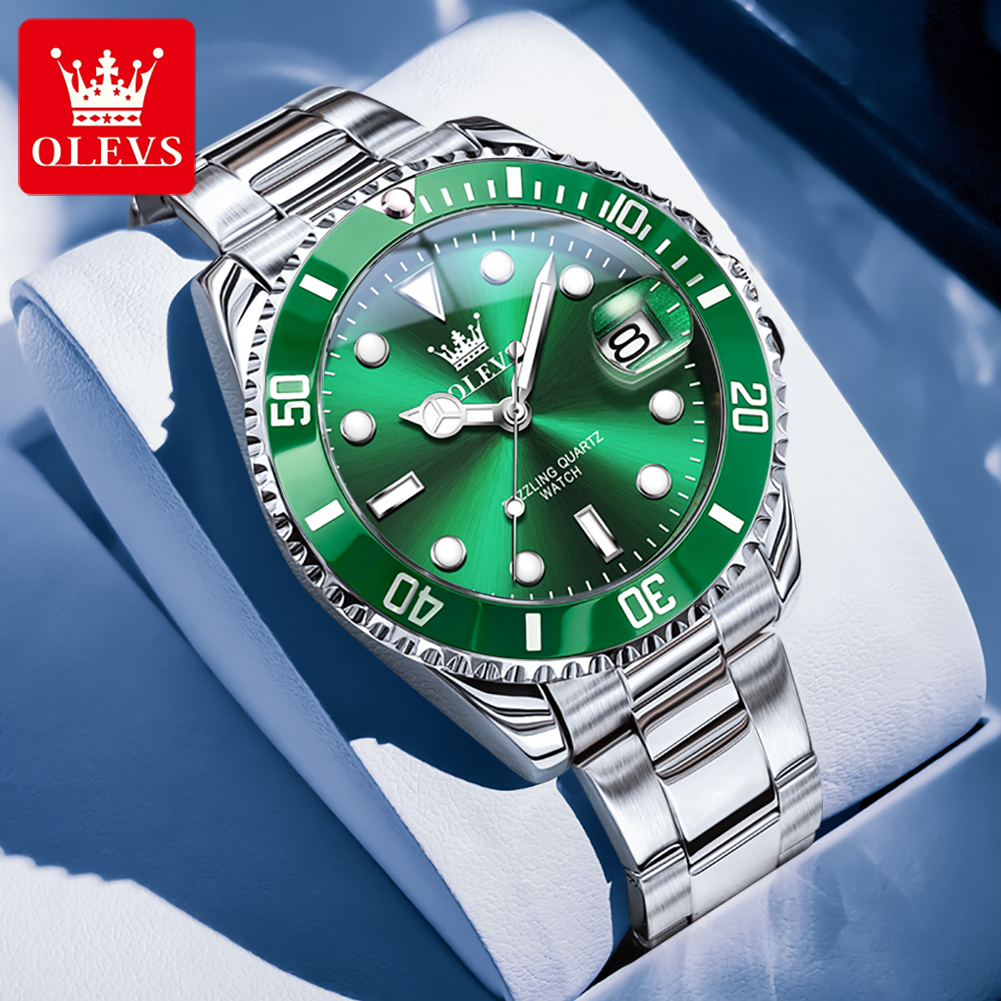 OLEVS Herrenuhren 5885G Top-Ma – Luxury Watch Magazine Bewertung und Preis