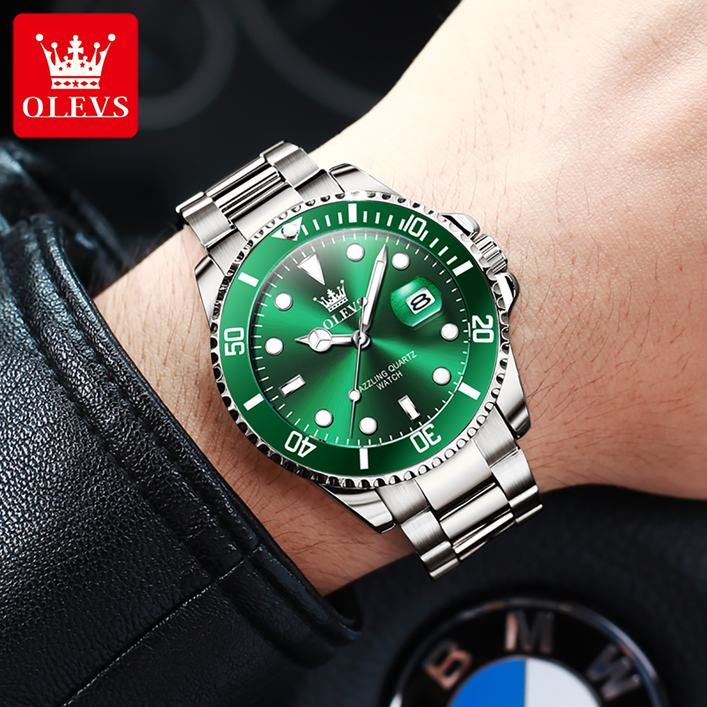 OLEVS Herrenuhren 5885G Top-Ma – Luxury Watch Magazine Bewertung und Preis