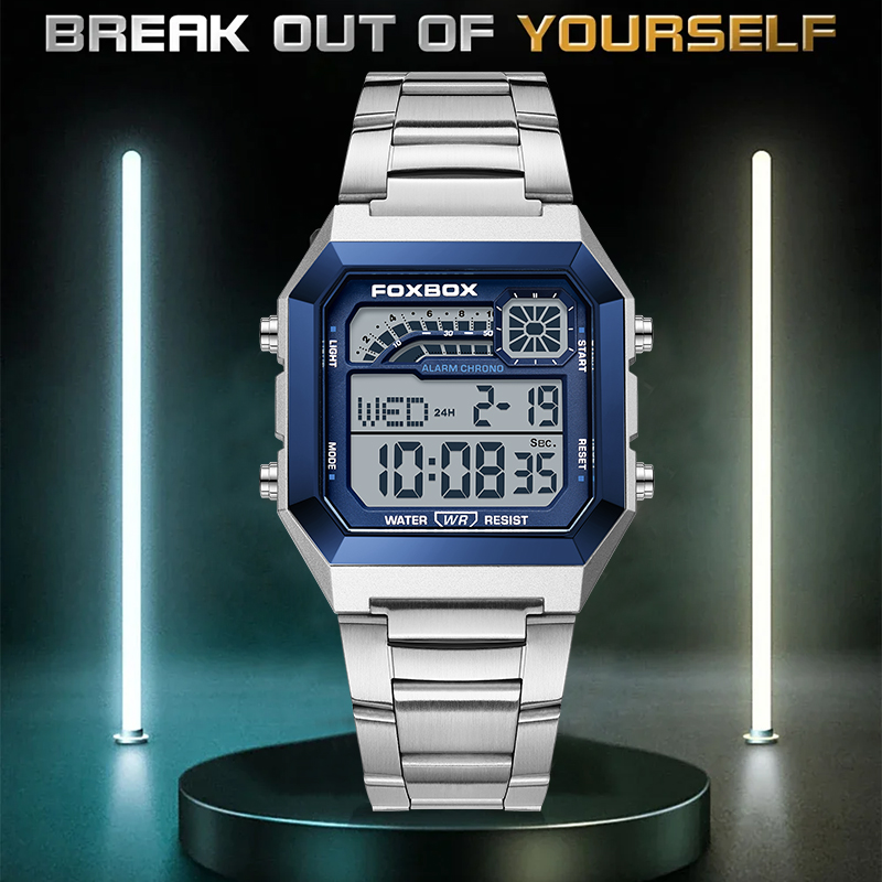 FOXBOX Mode Luxus Digitaluhr f – Luxury Watch Square Bewertung und Preis